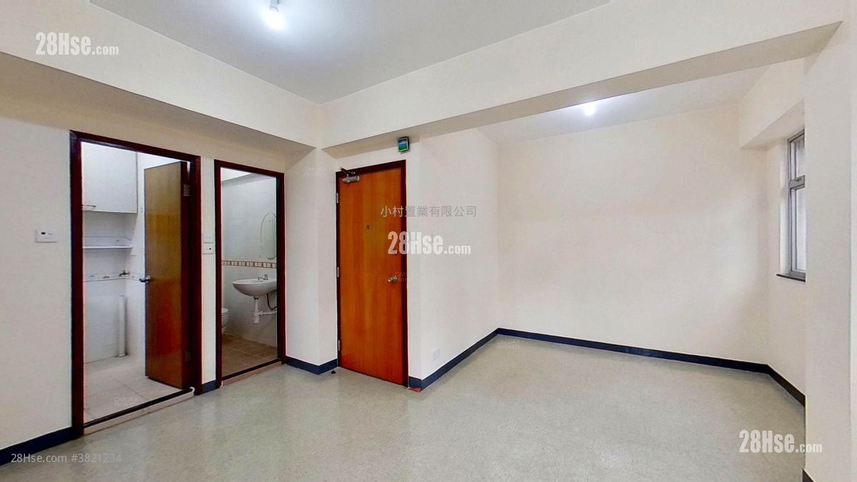 厅: 八珍楼 租盘 开放式间隔 , 1 浴室 273 平方尺