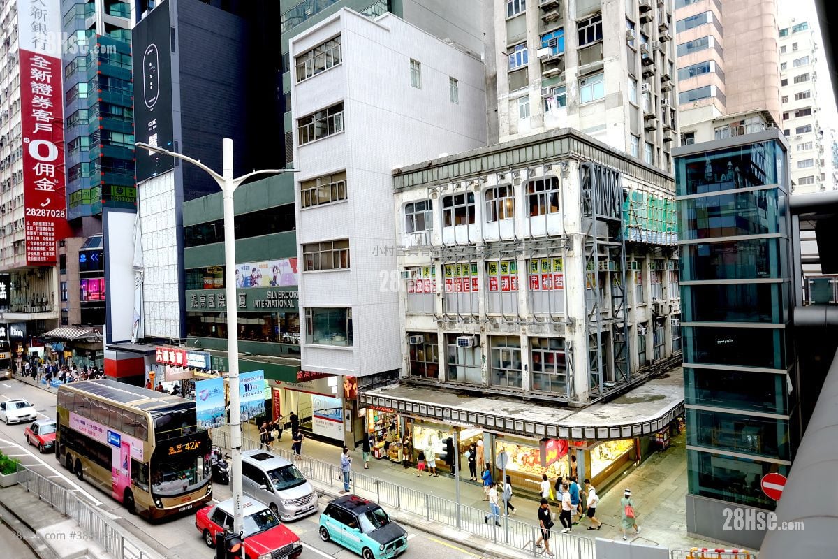 景观: 八珍楼 租盘 开放式间隔 , 1 浴室 273 平方尺