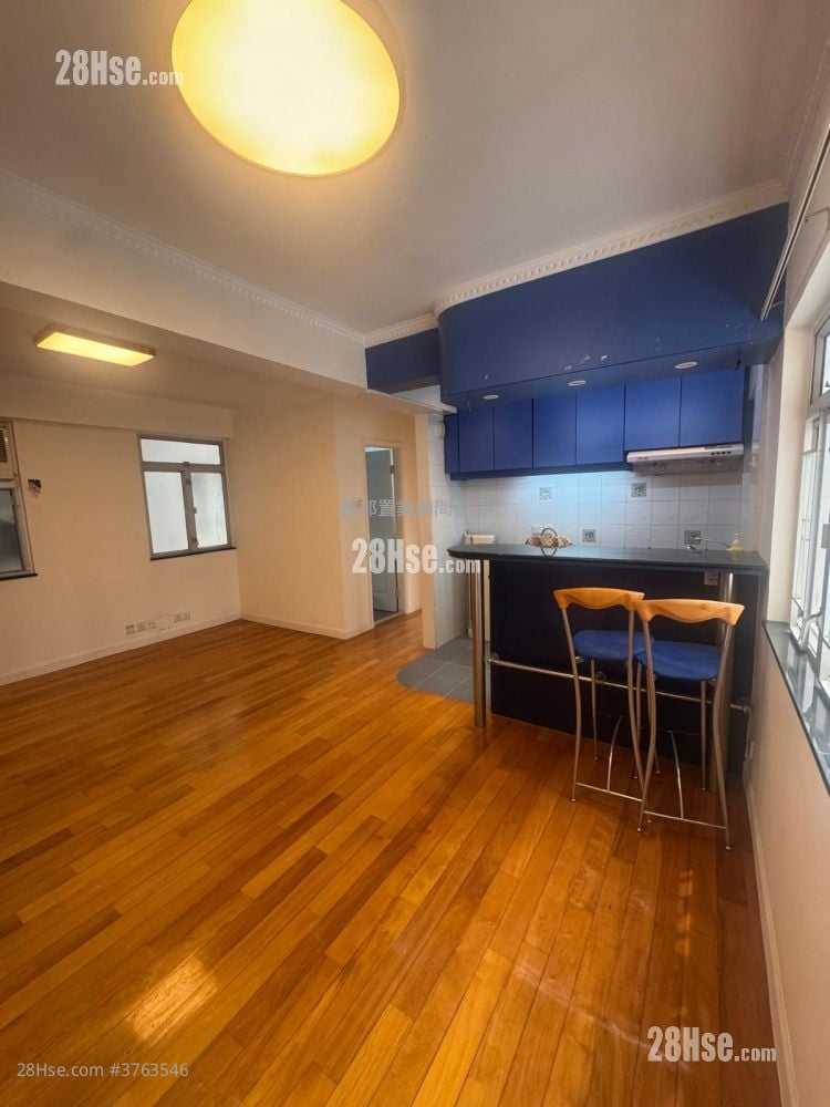 依利大廈 租盤 2 房 , 1 浴室 490 平方呎