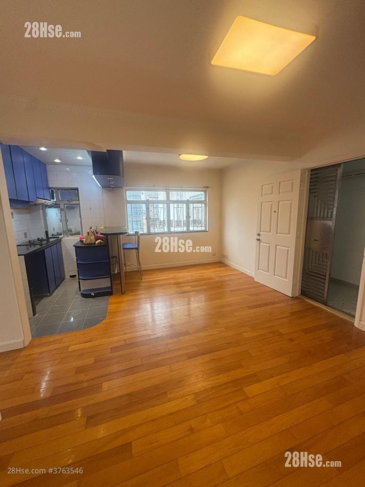 依利大廈 租盤 2 房 , 1 浴室 490 平方呎