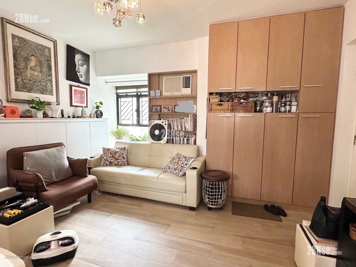 慧華閣 租盤 2 房 , 1 浴室 453 平方呎