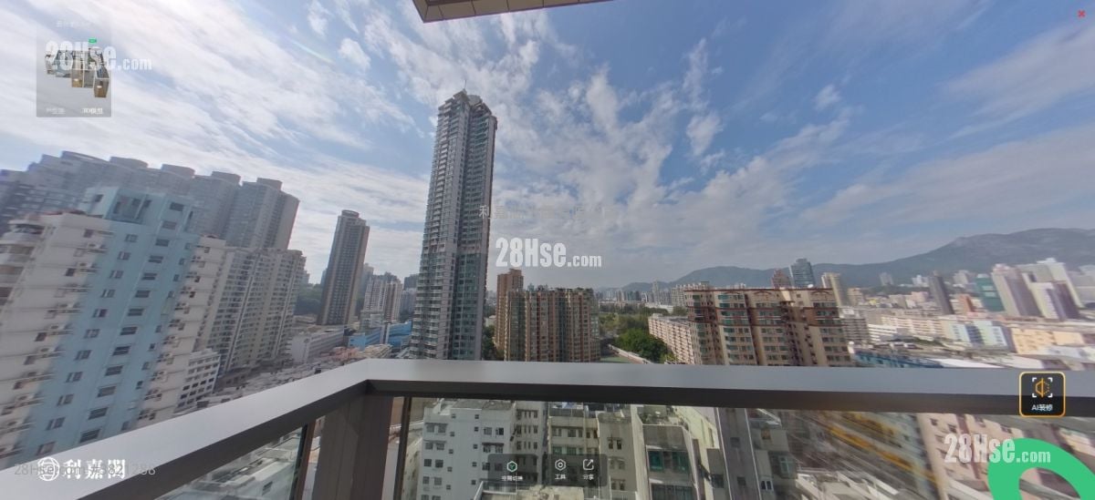 Downtown 38 售盤 2 房 377 平方呎