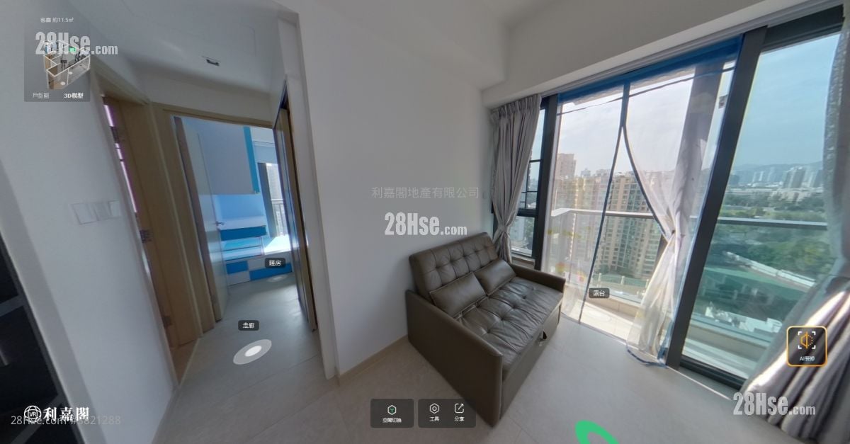 Downtown 38 售盤 2 房 377 平方呎