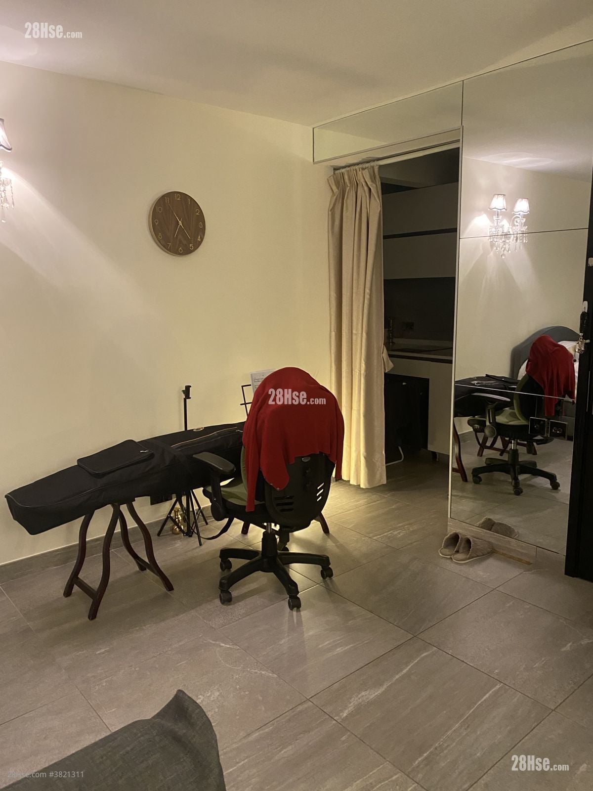 Elegance Tower Rental Studio , 1 Bathroom 374 ft²