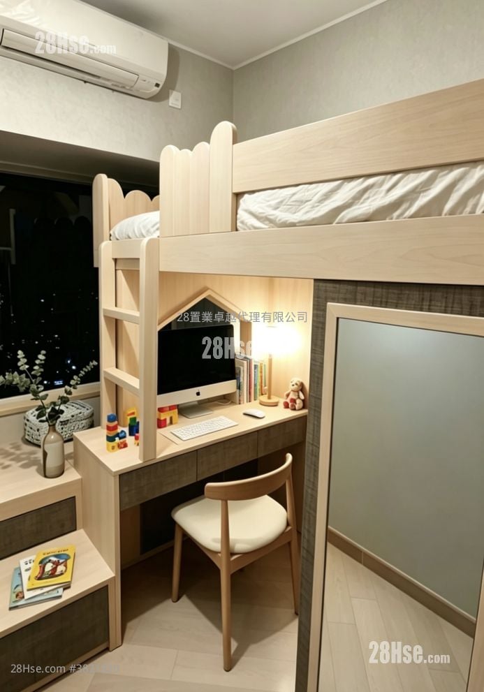 瓏門 售盤 2 房 , 1 浴室 483 平方呎