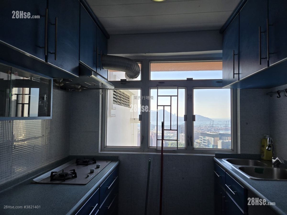 华员邨 租盘 2 房 , 1 浴室 649 平方尺