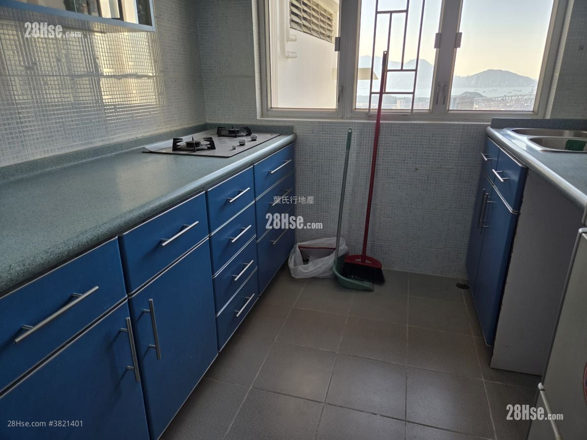 华员邨 租盘 2 房 , 1 浴室 649 平方尺