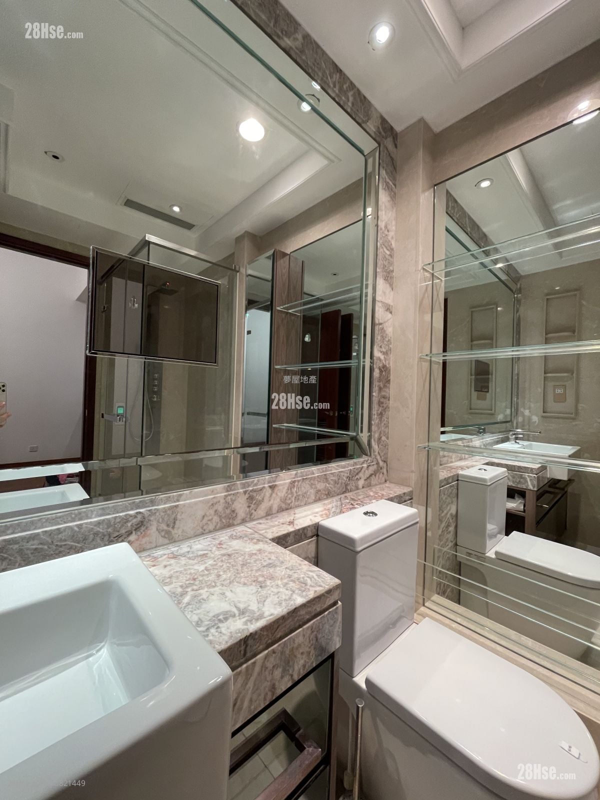 囍滙 租盘 1 房 , 1 浴室 441 平方尺