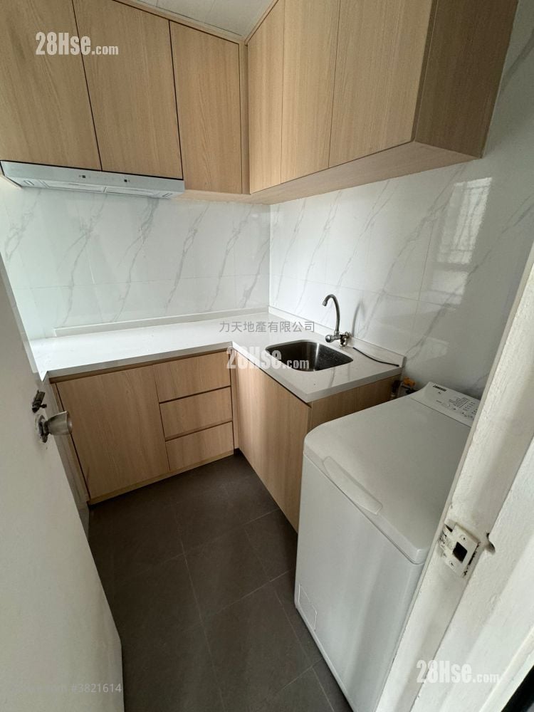 河畔花园 租盘 1 房 , 1 浴室 269 平方尺