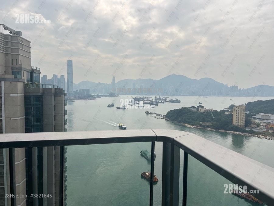 维港滙 租盘 3 房 , 2 浴室 835 平方尺