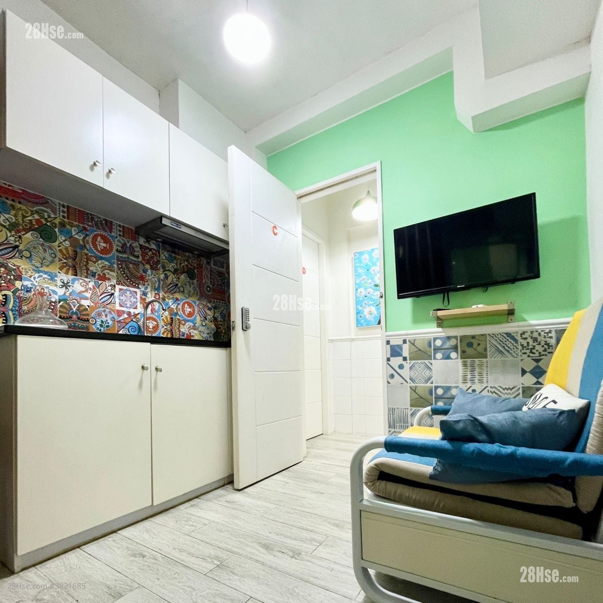 Man Yuen Building Rental Studio , 1 Bathroom 665 ft²