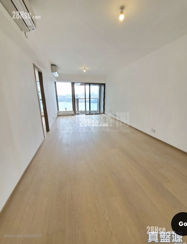 維港頌 租盤 3 房 , 2 浴室 1,038 平方呎