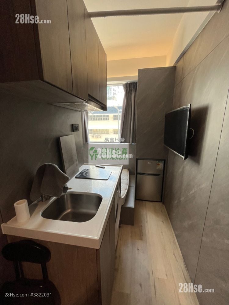 七喜大厦 租盘 开放式间隔 , 1 浴室 130 平方尺