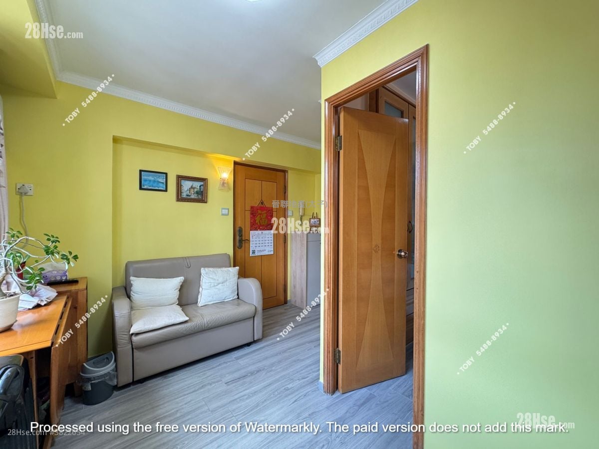 慧賢閣 售盤 1 房 , 1 浴室 290 平方呎