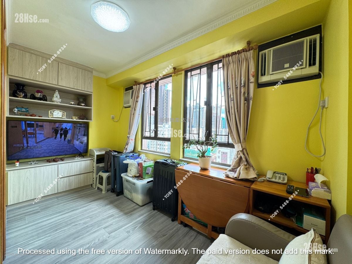 慧賢閣 售盤 1 房 , 1 浴室 290 平方呎