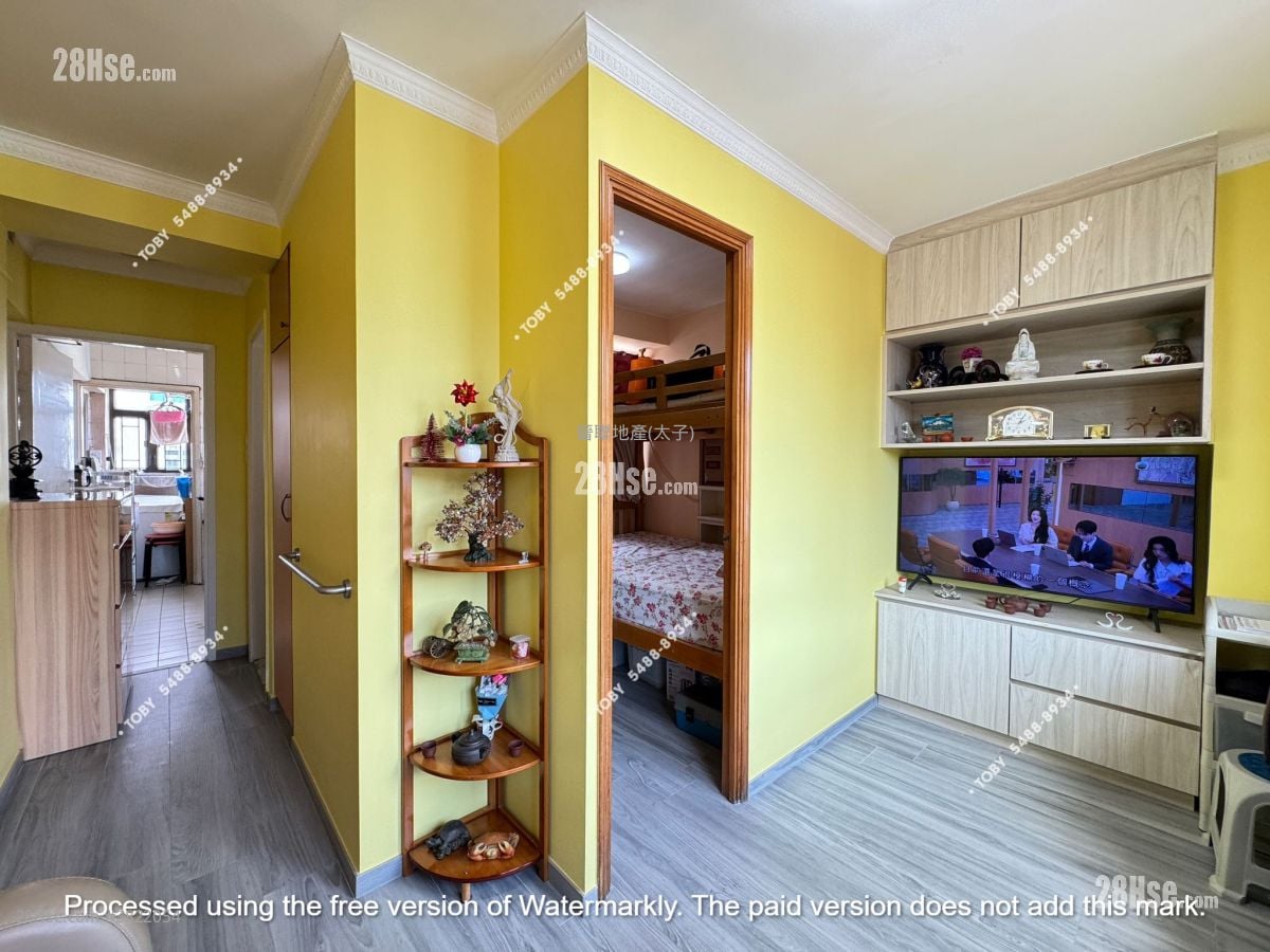 慧賢閣 售盤 1 房 , 1 浴室 290 平方呎