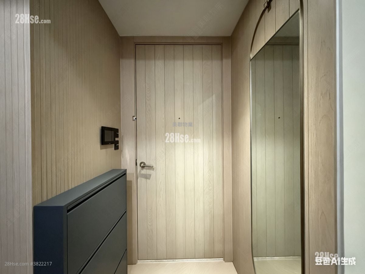 厅: 柏傲庄 租盘 2 房 , 1 浴室 454 平方尺