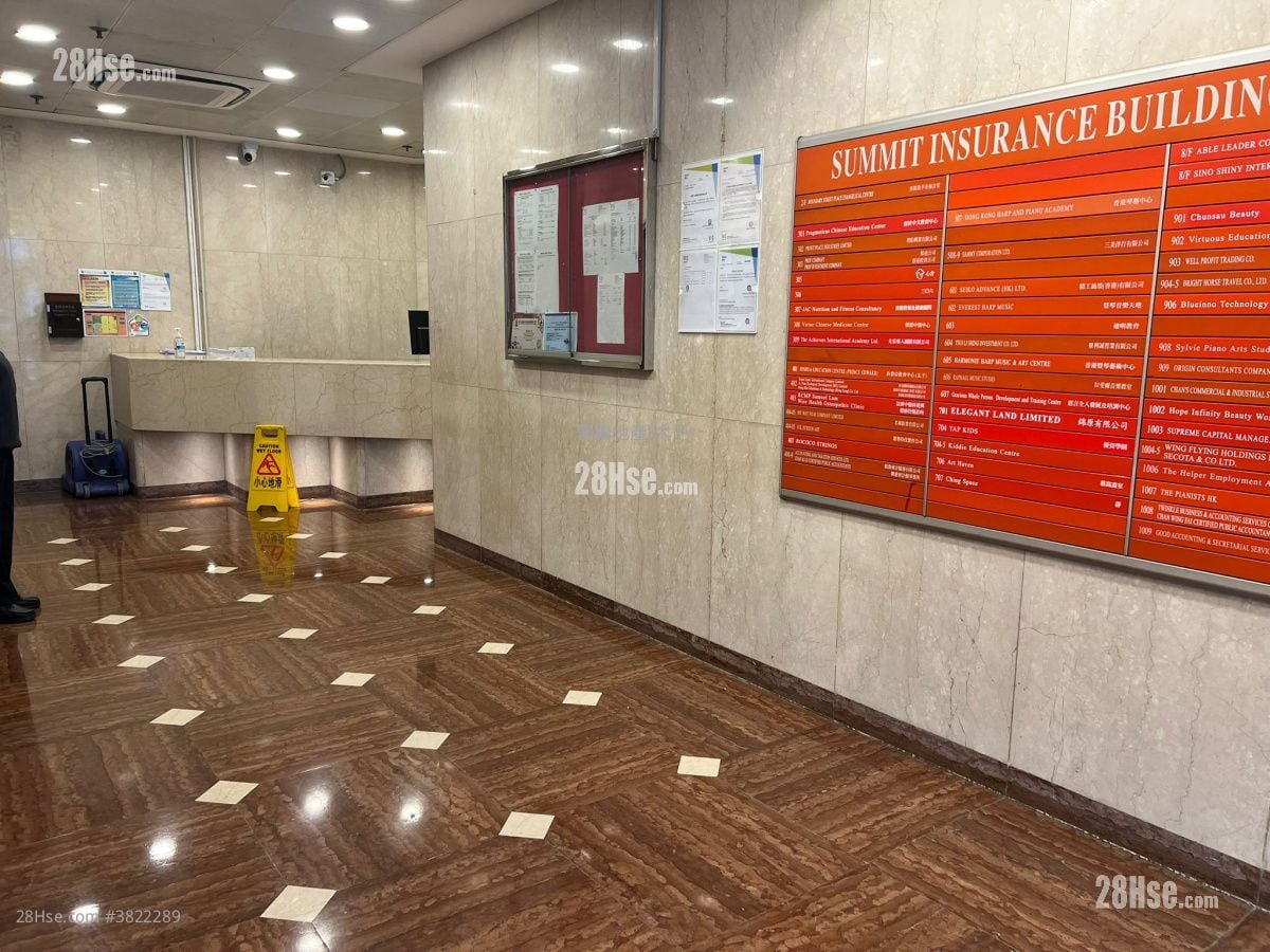 健峰保險大廈 租盤