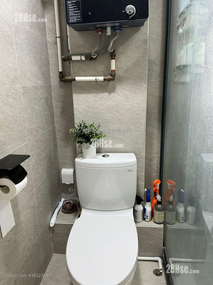 新都樓 租盤 2 房 , 1 浴室 490 平方呎