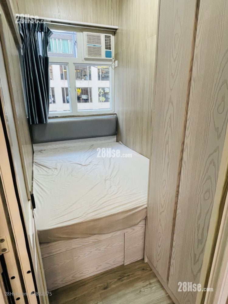 鸿星大厦 租盘 2 房 , 1 浴室 300 平方尺