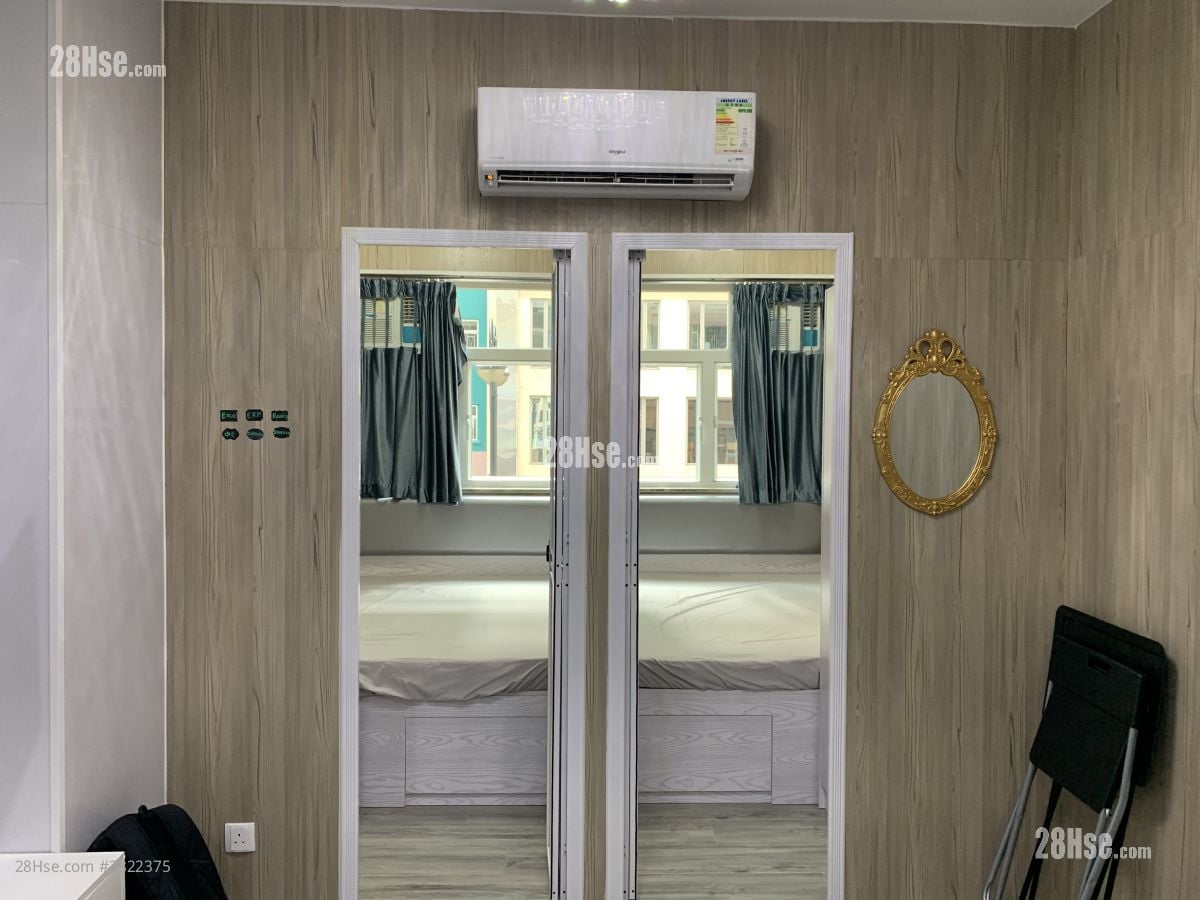 鸿星大厦 租盘 2 房 , 1 浴室 300 平方尺