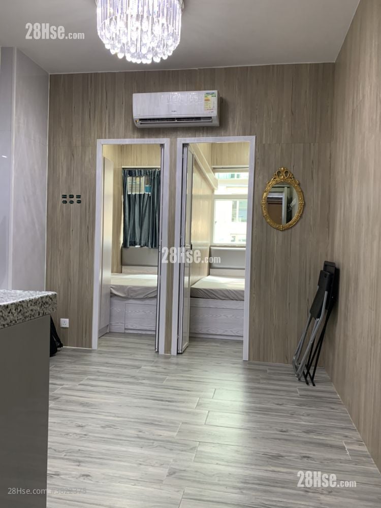 鸿星大厦 租盘 2 房 , 1 浴室 300 平方尺