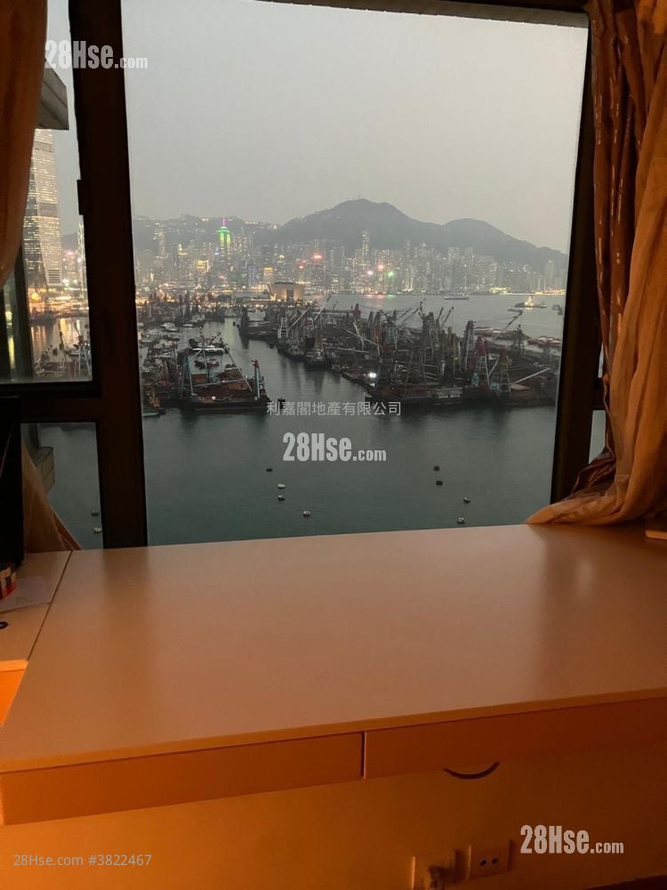 維港灣 租盤 3 房 , 2 浴室 696 平方呎