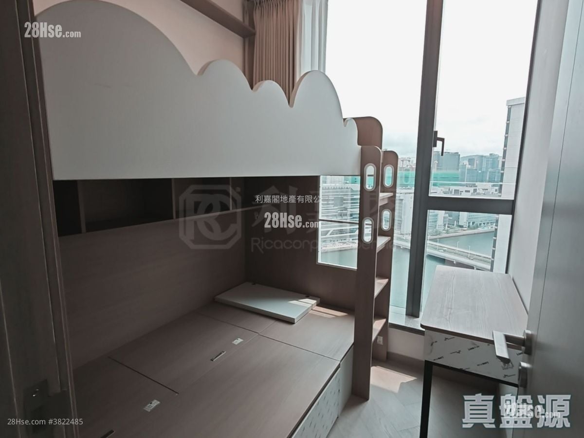 维港双钻 租盘 2 房 , 1 浴室 493 平方尺