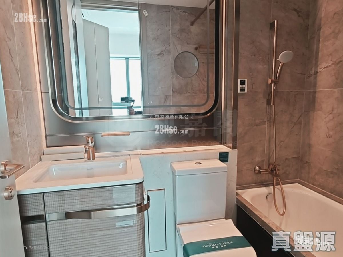 维港湾畔 租盘 2 房 , 2 浴室 579 平方尺