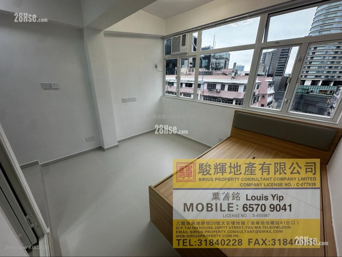 華源大廈 租盤 1 房 , 1 浴室 180 平方呎