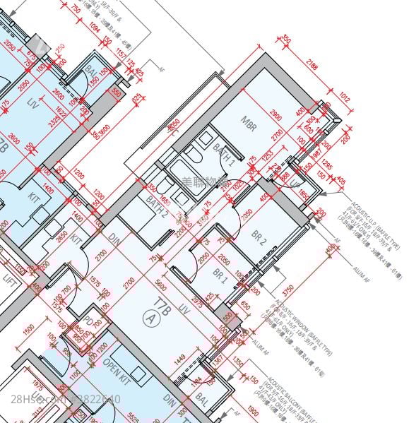 柏傲莊 售盤 3 房 , 2 浴室 671 平方呎