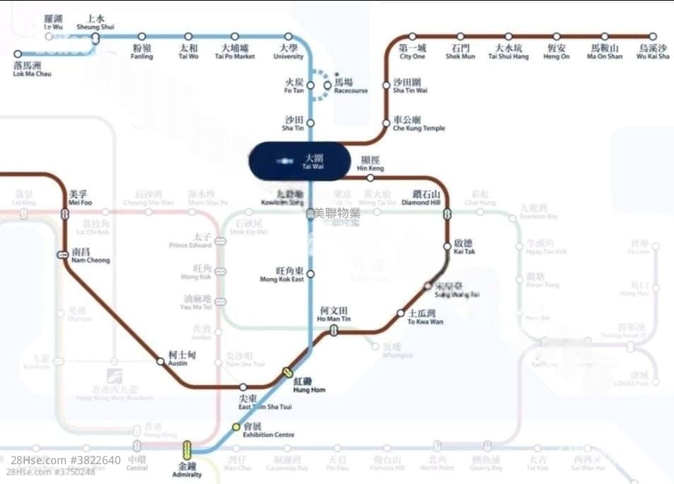 柏傲莊 售盤 3 房 , 2 浴室 671 平方呎