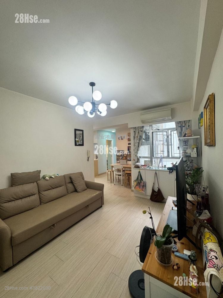 富安花园 售盘 2 房 , 1 浴室 484 平方尺