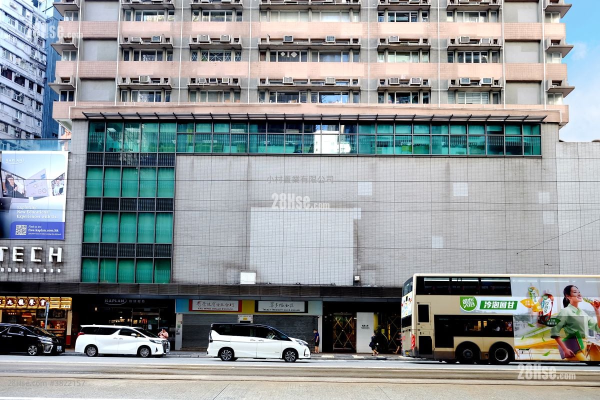 大廈外觀: 德興大廈 租盤 1 房 , 1 浴室 348 平方呎