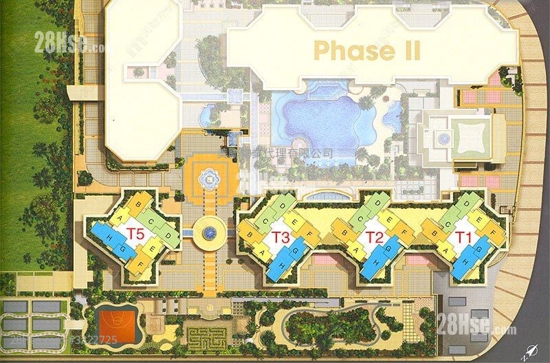 城中駅 售盘 2 房 , 1 浴室 503 平方尺