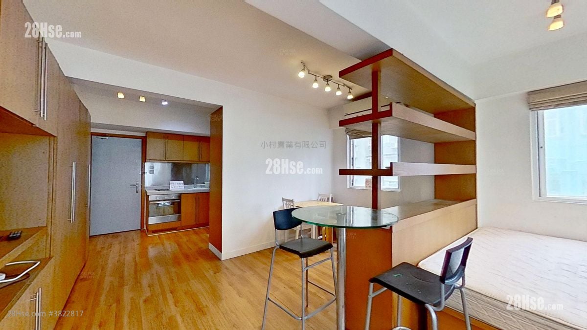 廳: 荷李活道66號 租盤 開放式間隔 , 1 浴室 357 平方呎