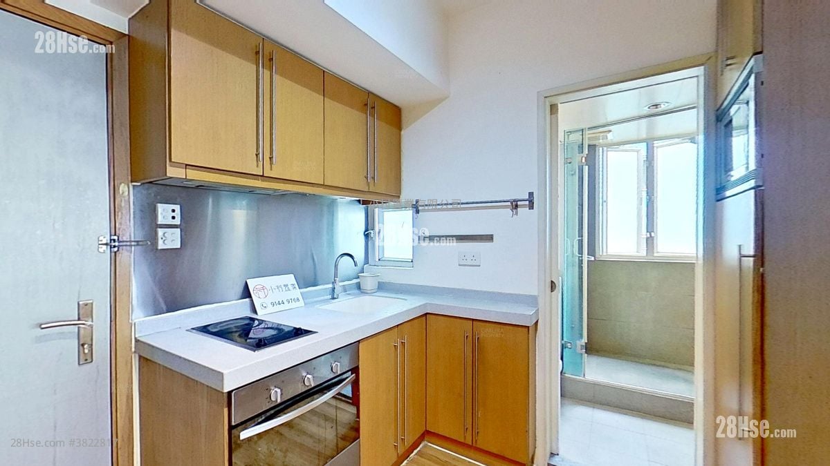 廚房: 荷李活道66號 租盤 開放式間隔 , 1 浴室 357 平方呎