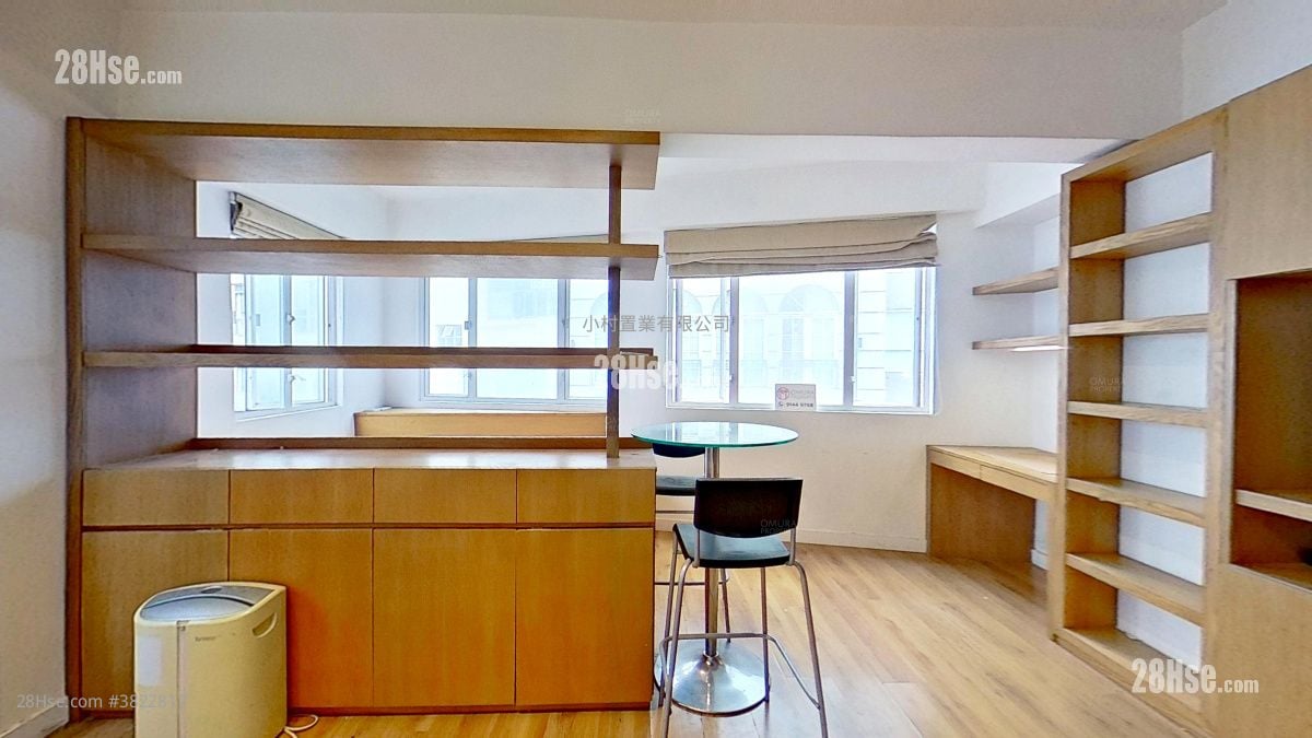 廳: 荷李活道66號 租盤 開放式間隔 , 1 浴室 357 平方呎