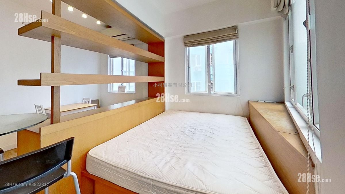 主人房: 荷李活道66號 租盤 開放式間隔 , 1 浴室 357 平方呎