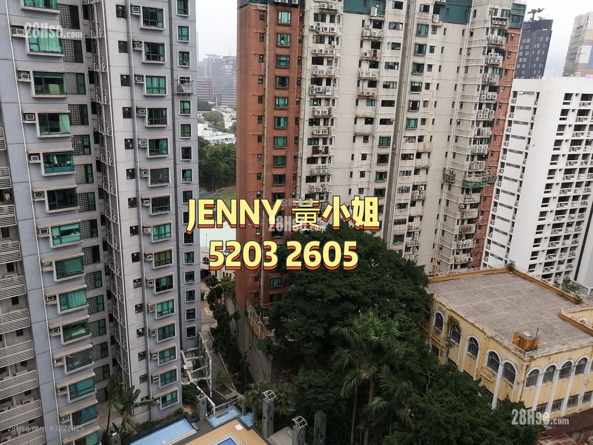 德成軒 租盤 2 房 , 1 浴室 429 平方呎