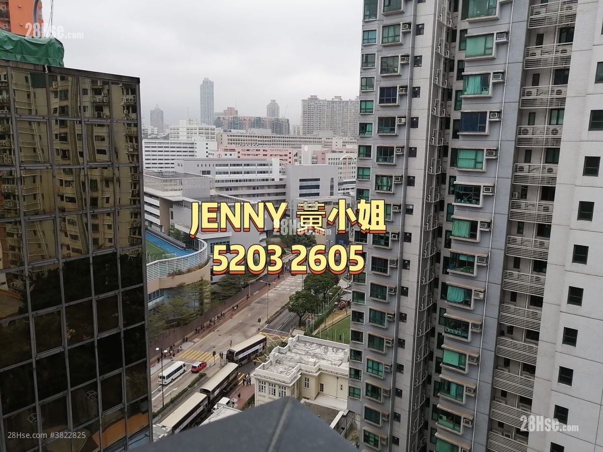 德成軒 租盤 2 房 , 1 浴室 429 平方呎