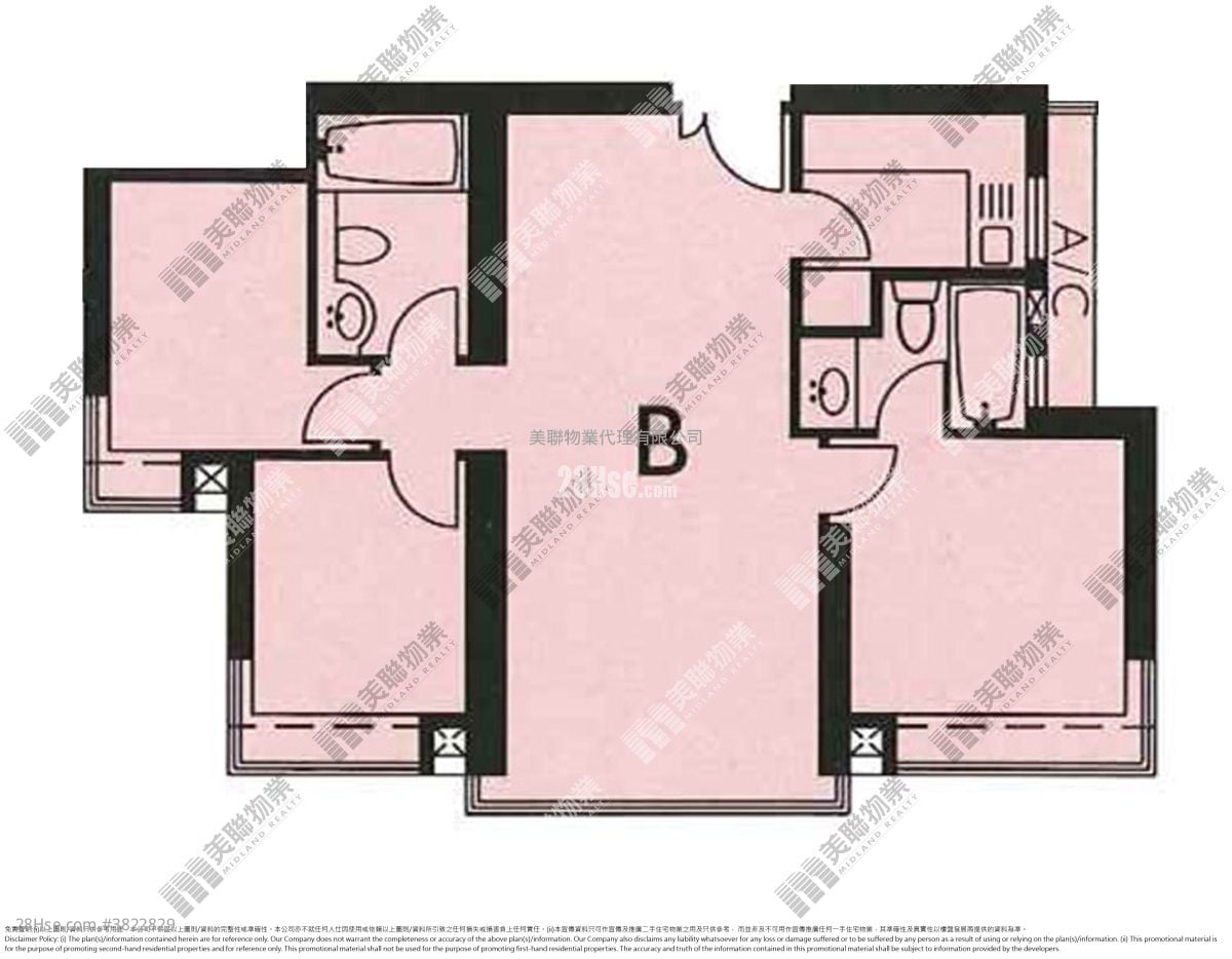 The Bloomsville Sell 3 Bedrooms , 2 Bathrooms 704 ft²