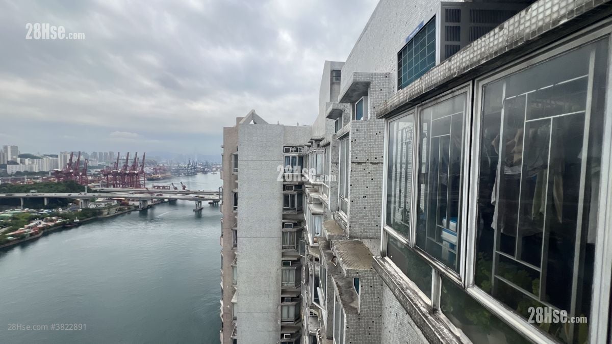 景觀: 翠怡花園 租盤 1 房 , 1 浴室 368 平方呎