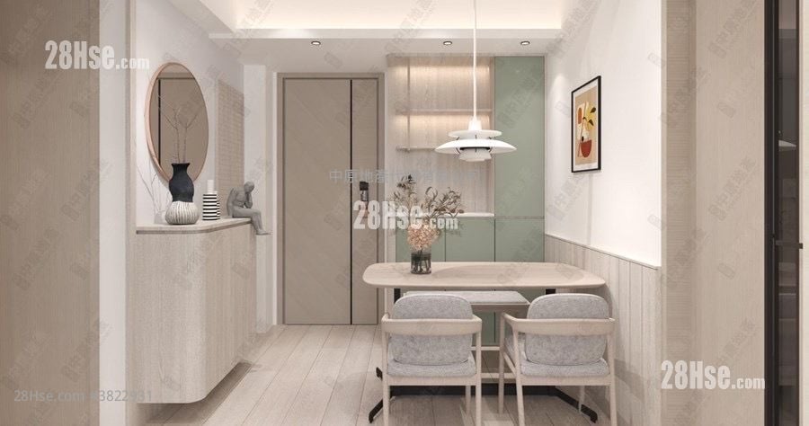 LP6 售盤 2 房 , 1 浴室 515 平方呎