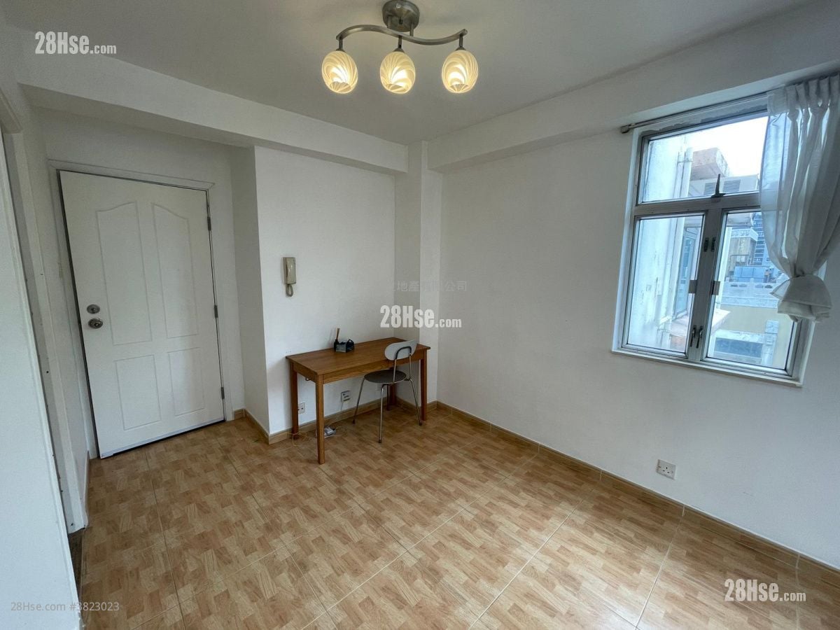 裕利大廈 租盤 1 房 , 1 浴室 270 平方呎