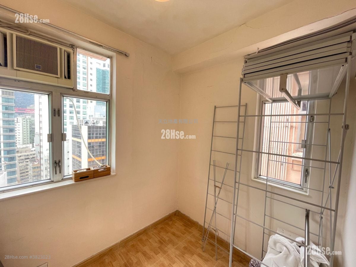 裕利大廈 租盤 1 房 , 1 浴室 270 平方呎