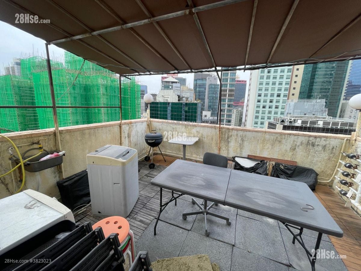 裕利大廈 租盤 1 房 , 1 浴室 270 平方呎