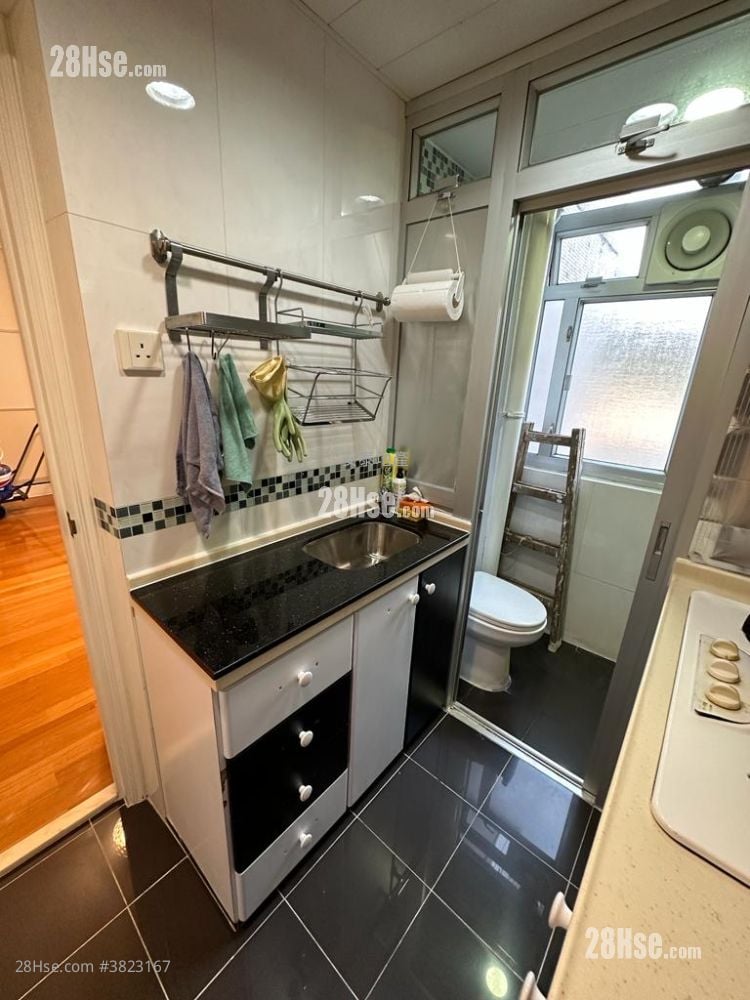 欣明苑 租盤 2 房 , 1 浴室 401 平方呎