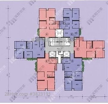 怡景园 售盘 3 房 616 平方尺