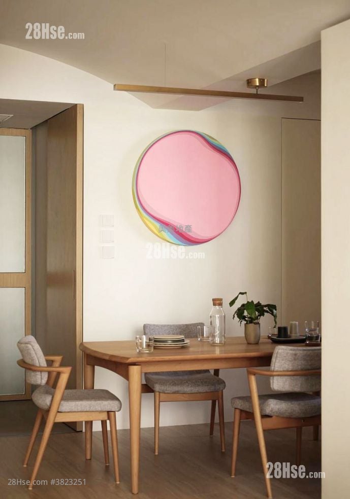 嘉景花園大廈 租盤 2 房 , 2 浴室 830 平方呎